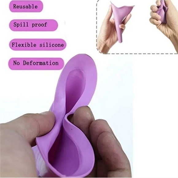 Car Portable Multifunction pee‎ funel Urinal for women - Picture 7 of 7